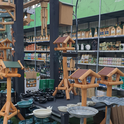 Vogels in de tuin